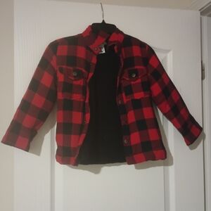Tommy Bahama Kids Red and Black Checkered Jacket